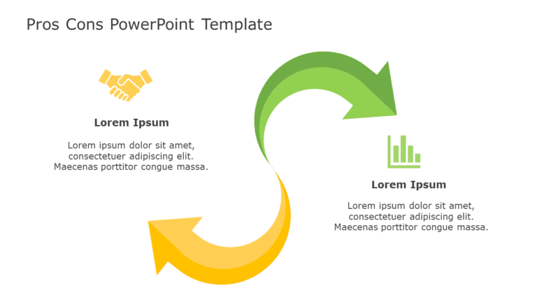 Pros Cons 77 PowerPoint Template & Google Slides Theme