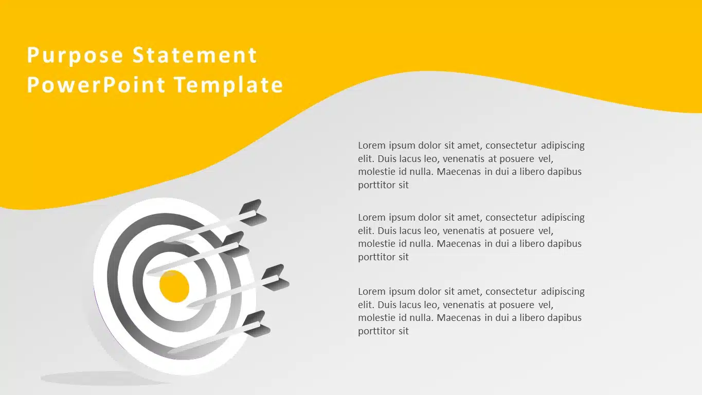 Purpose Statement 04 PowerPoint Template & Google Slides Theme