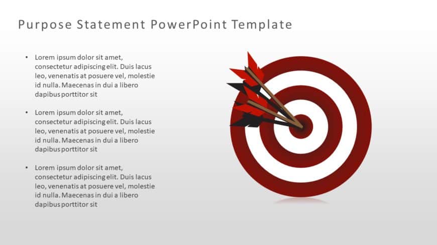 Purpose Statement 05 PowerPoint Template