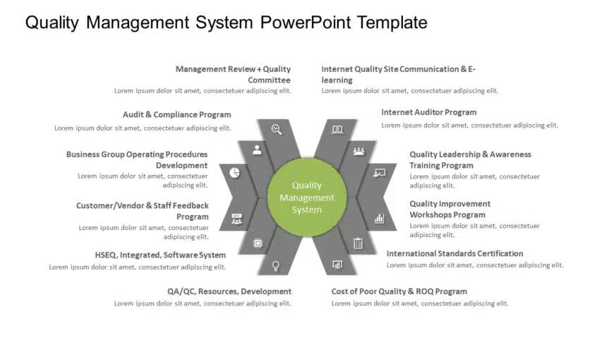 Quality Management System 01 PowerPoint Template