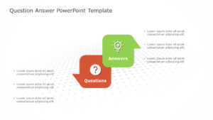 Question & Answer PowerPoint Template | SlideUpLift