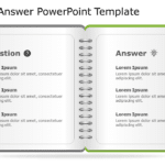 Question Answer 62 PowerPoint Template & Google Slides Theme