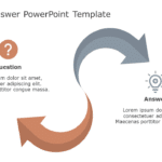 Question Answer 83 PowerPoint Template & Google Slides Theme