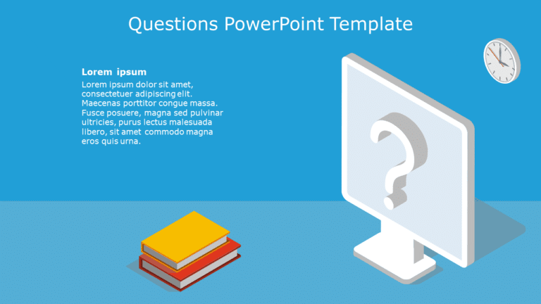Questions 06 PowerPoint Template & Google Slides Theme