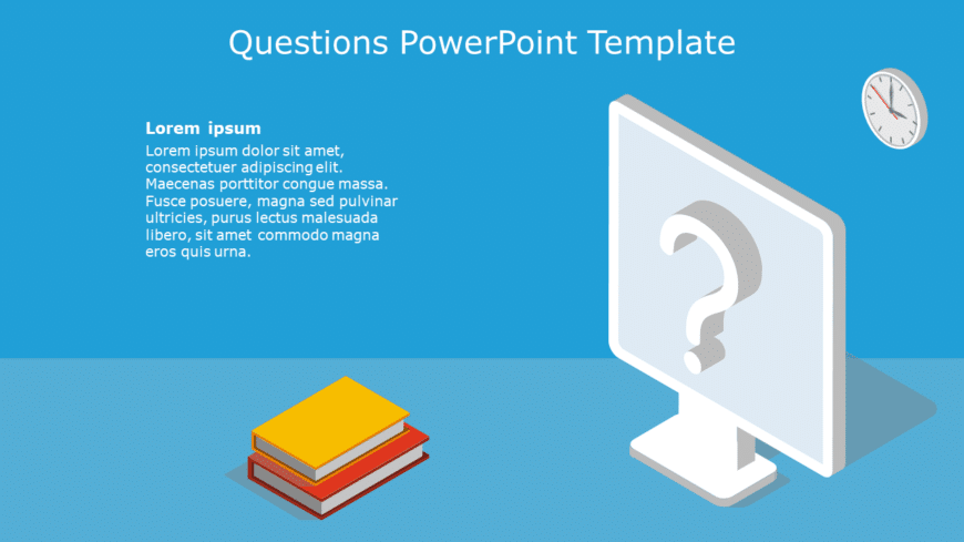 Questions 06 PowerPoint Template