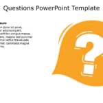 Questions 12 PowerPoint Template & Google Slides Theme