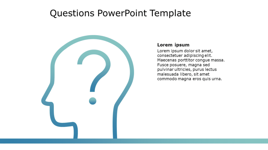 Questions 22 PowerPoint Template