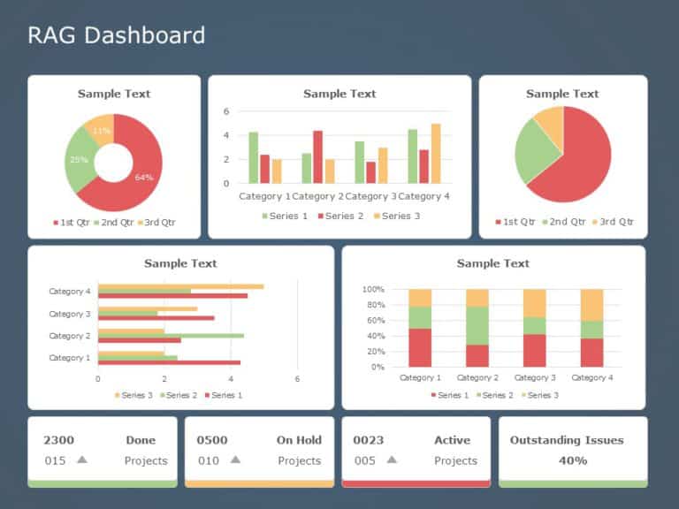 Free RAG Status 02 PowerPoint Template