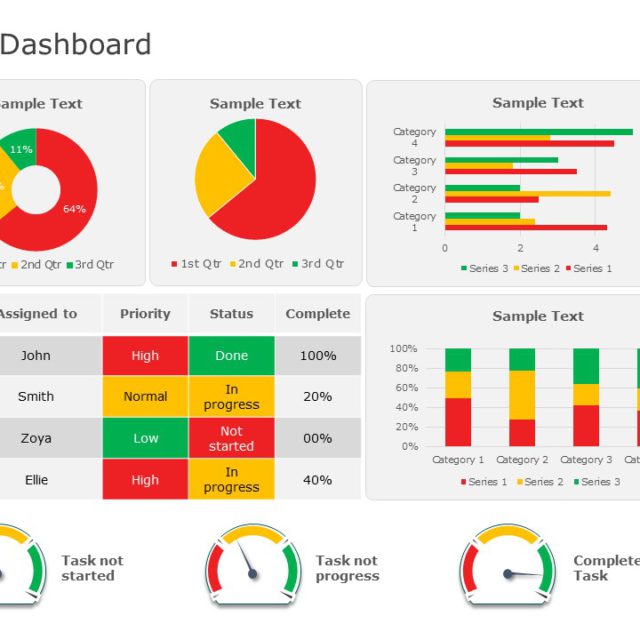 RAG Status 04 | RAG Status Templates | SlideUpLift