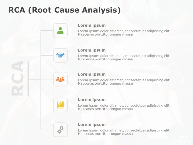 RCA Analysis PowerPoint Template & Google Slides Theme