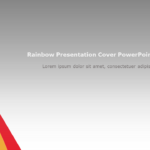 Rainbow Presentation Cover PowerPoint Template & Google Slides Theme