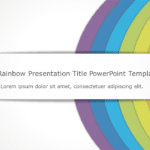 Rainbow Presentation Title 01 PowerPoint Template & Google Slides Theme