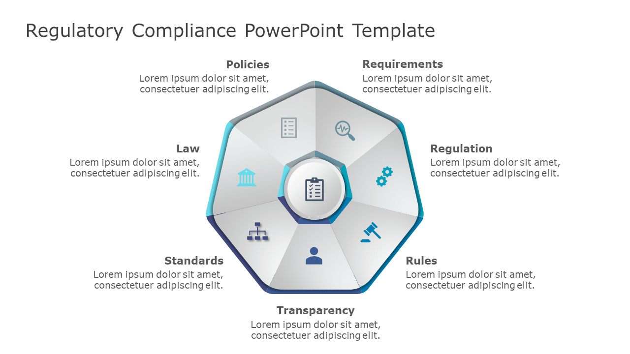 Regulatory Compliance 01 PowerPoint Template & Google Slides Theme