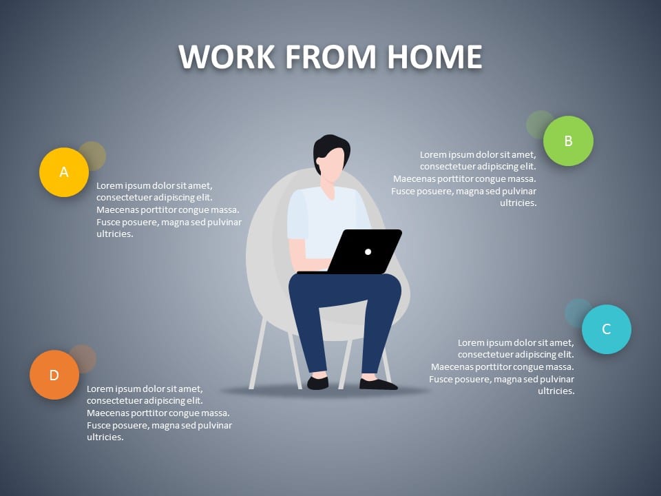 Remote Work Principles PowerPoint Template