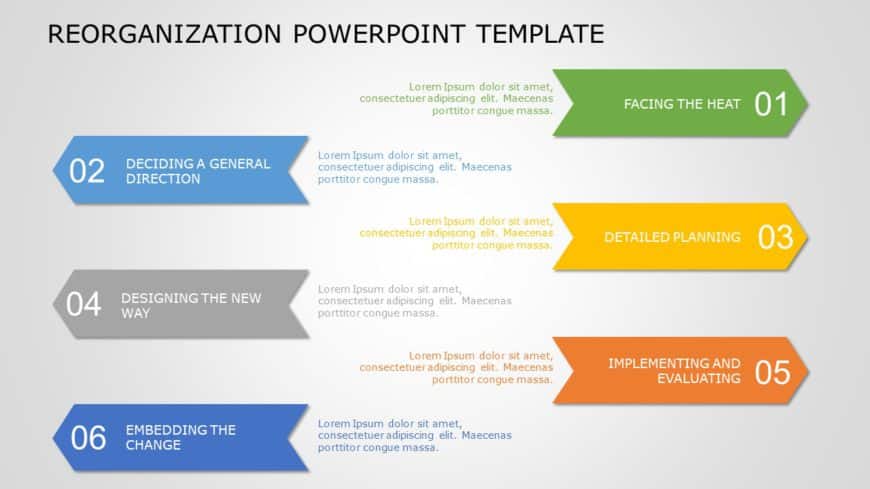 Reorganization 01 PowerPoint Template