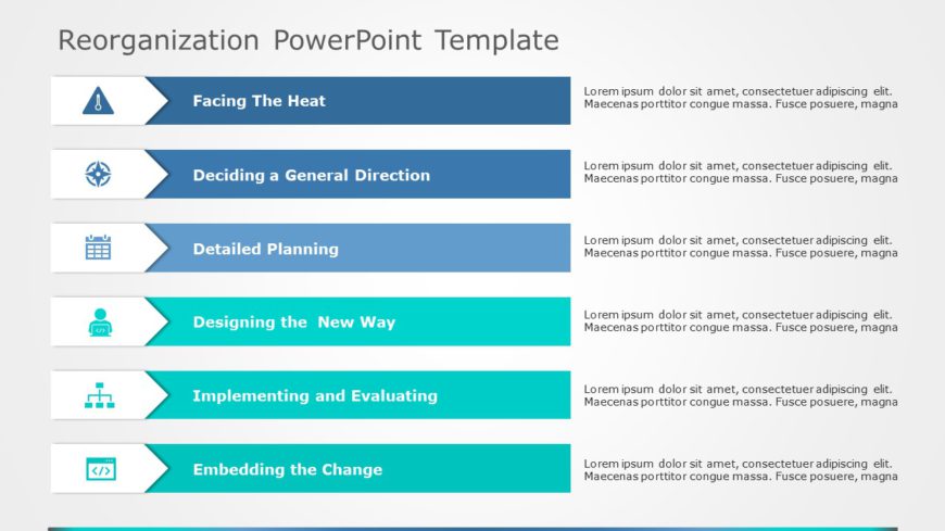 Reorganization 08 PowerPoint Template