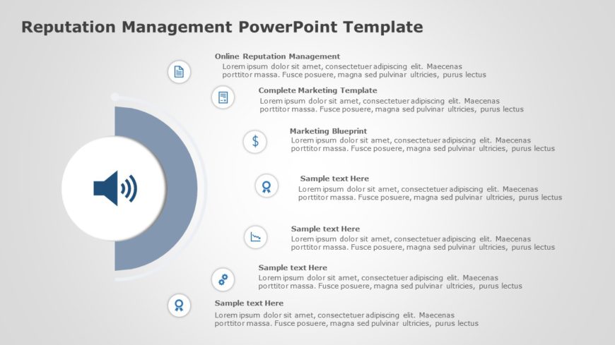 Reputation Management 03 PowerPoint Template