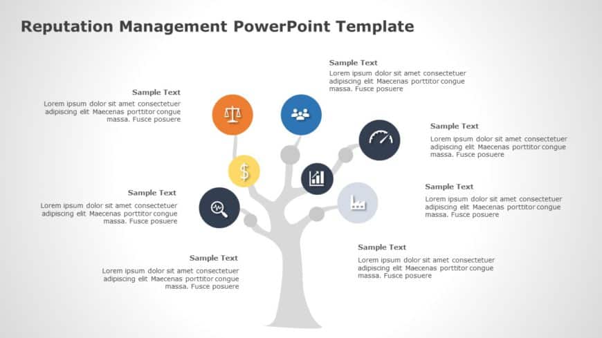 Reputation Management 04 PowerPoint Template