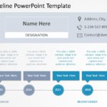 Resume Timeline PowerPoint Template 03 & Google Slides Theme