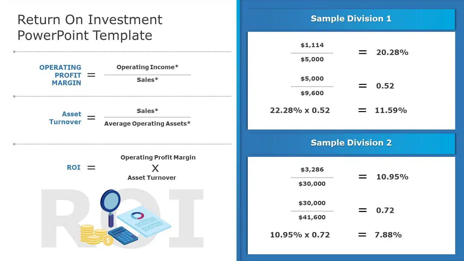 Return On Investment 01 PowerPoint Template & Google Slides Theme