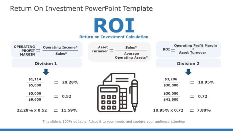 Return On Investment 05 PowerPoint Template & Google Slides Theme