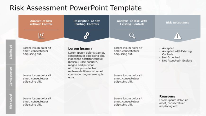 Risk Assessment 01 PowerPoint Template