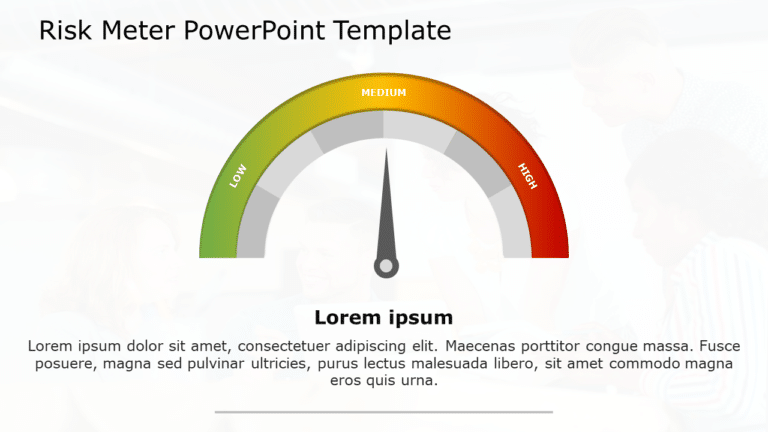Risk Meter 01 PowerPoint Template & Google Slides Theme