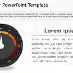 Risk Meter 10 PowerPoint Template & Google Slides Theme