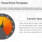 Risk Meter 12 PowerPoint Template & Google Slides Theme