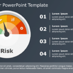 Risk Meter 20 PowerPoint Template & Google Slides Theme