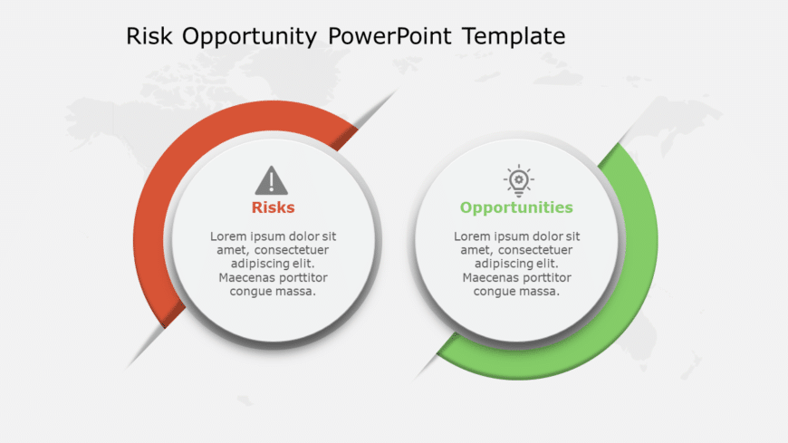 Risk Opportunity 126 PowerPoint Template