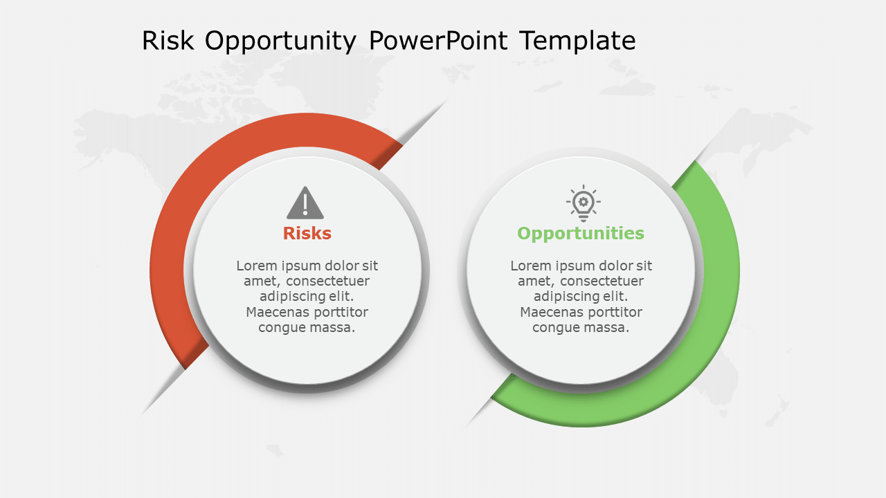 Risk Opportunity 126 PowerPoint Template & Google Slides Theme