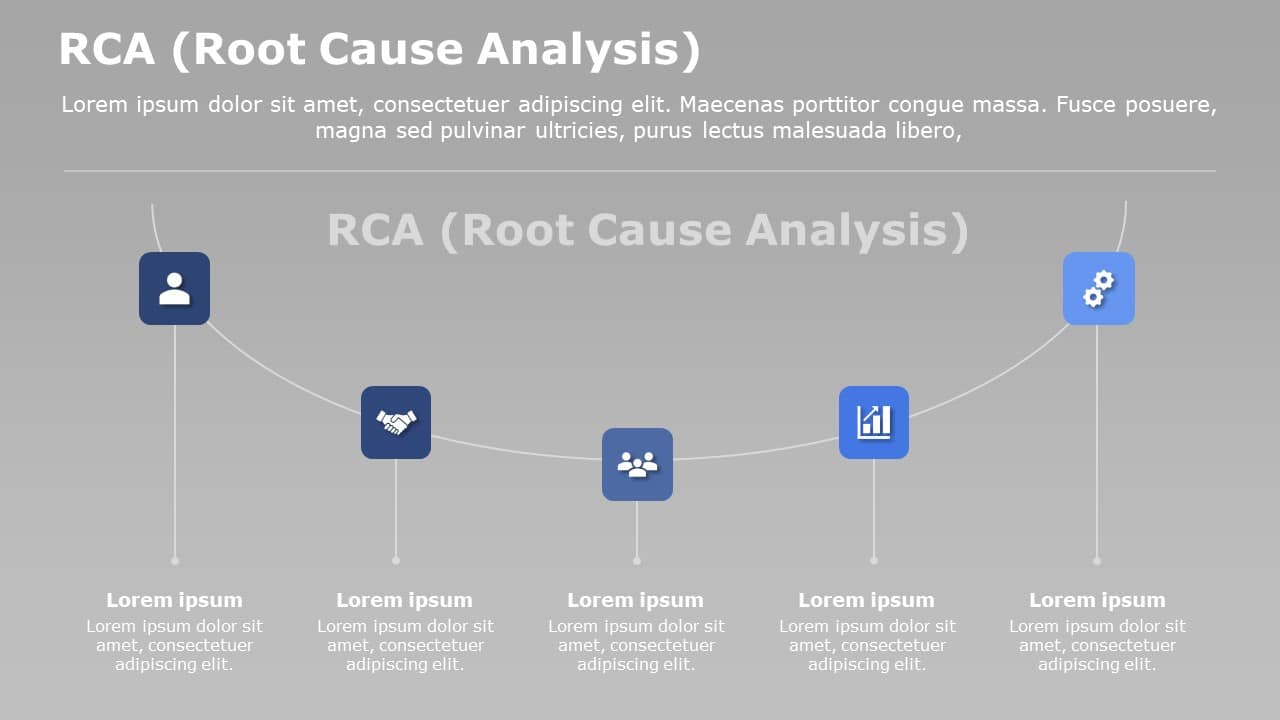 Root Cause Analysis Report PowerPoint Template & Google Slides Theme