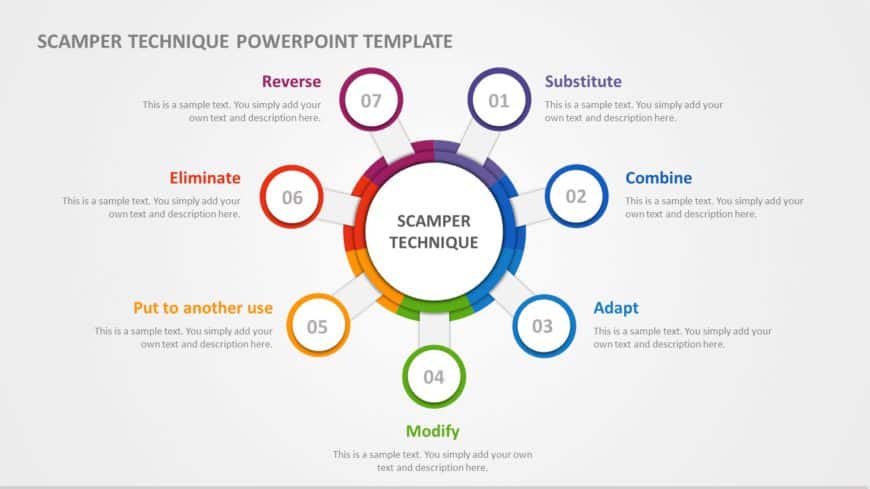 SCAMPER Technique PowerPoint Template