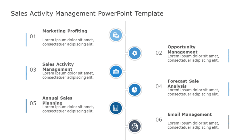 Sales Activity Management 01 PowerPoint Template