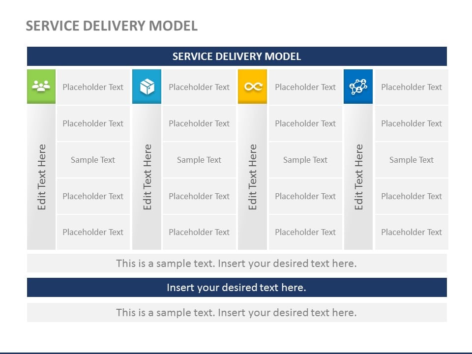 Service Delivery Model 02 PowerPoint Template
