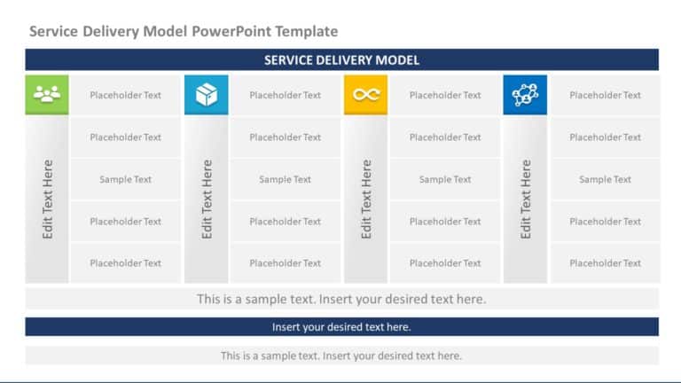 Service Delivery Model 02 PowerPoint Template & Google Slides Theme