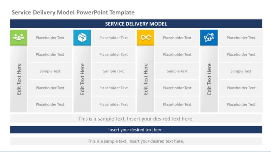 Service Delivery Model 02 PowerPoint Template