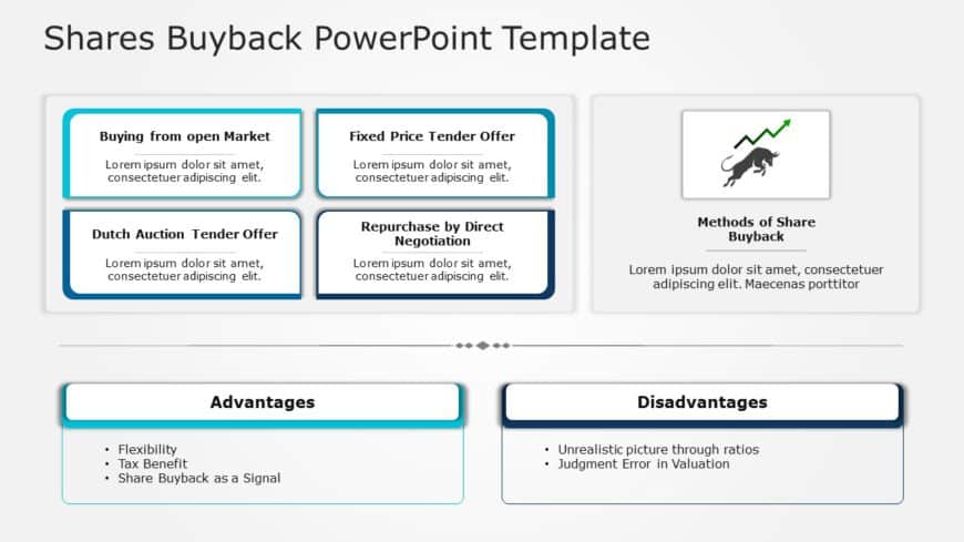 Shares Buyback 02 PowerPoint Template