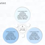 SmartArt Cycle Basic Cycle 3 Steps & Google Slides Theme