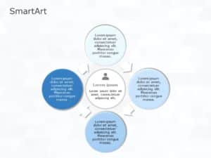 Smartart Cycle Basic Cycle Steps Slideuplift