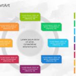 SmartArt Cycle Continuous Cycle 8 Steps & Google Slides Theme