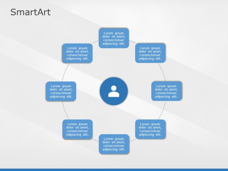 Brain and Nondirectional Cycle for PowerPoint - PresentationGO