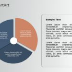 SmartArt Cycle Segmented Pie 3 Steps & Google Slides Theme