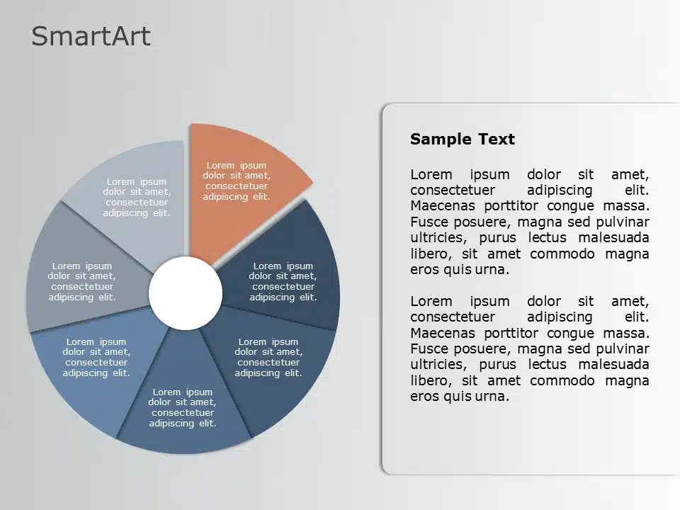 825 Editable Smartart Powerpoint Templates 