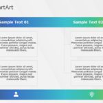 SmartArt List Nested Steps 2 Steps & Google Slides Theme