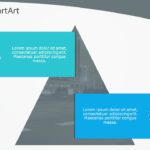SmartArt List Pyramid 2 Steps & Google Slides Theme