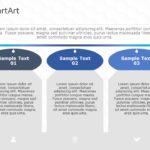 SmartArt List Oval 3 Steps & Google Slides Theme