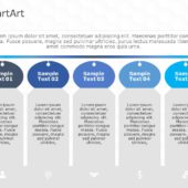 SmartArt List Box 5 Steps