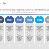 SmartArt List Arrows 6 Steps | SlideUpLift